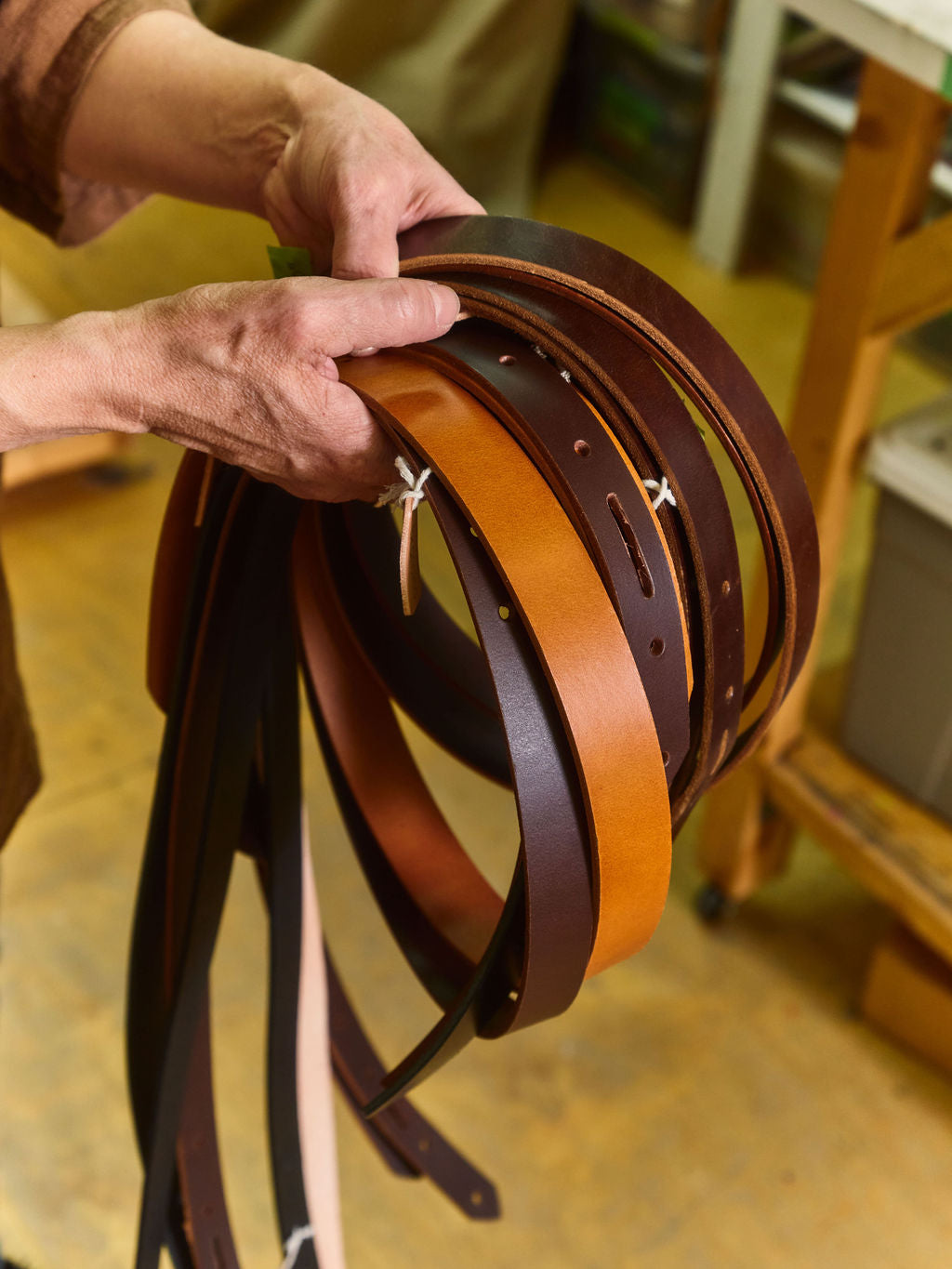 Premium Leather Buckle Belt