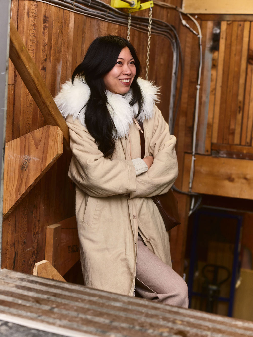 Long Haired Sheepskin Collar