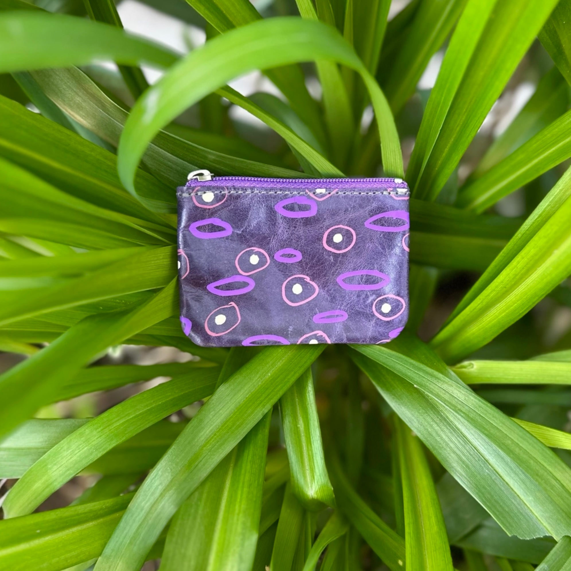 Mini Coin Purse with o's