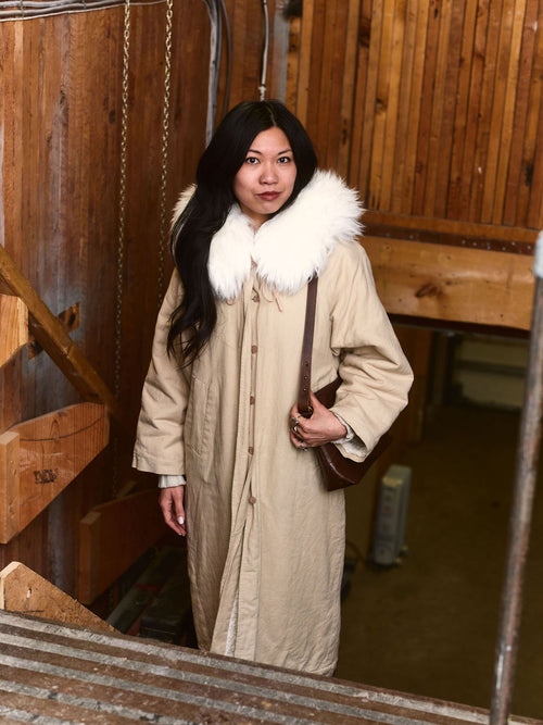 Long Haired Sheepskin Collar