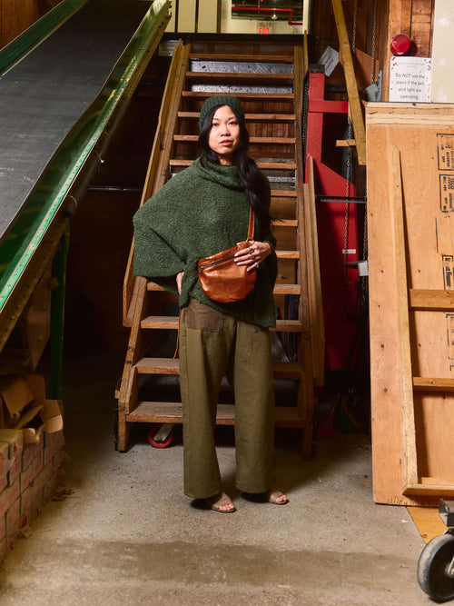 Luna II - Convertible Belt / Crossbody Bag- Copper