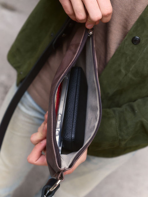 The Clyde - Leather Sling Bag