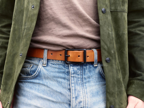 Premium Leather Buckle Belt