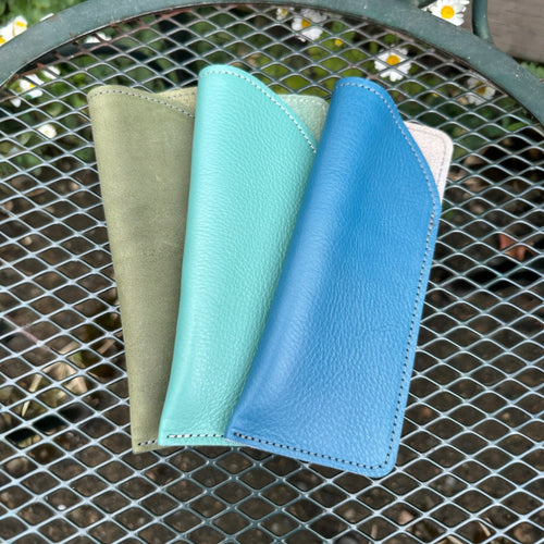 Leather Eye Glass Sleeve (Premium)