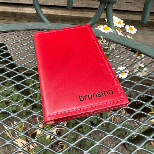 City Wallet -Cherry Red