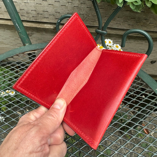 City Wallet -Cherry Red