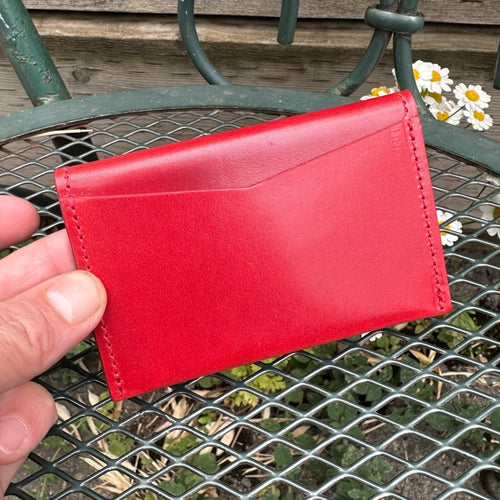 City Wallet -Cherry Red