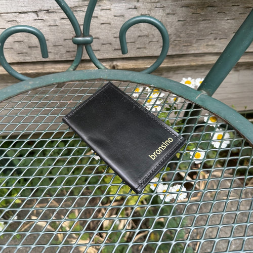 City Wallet - Black Veg Tan