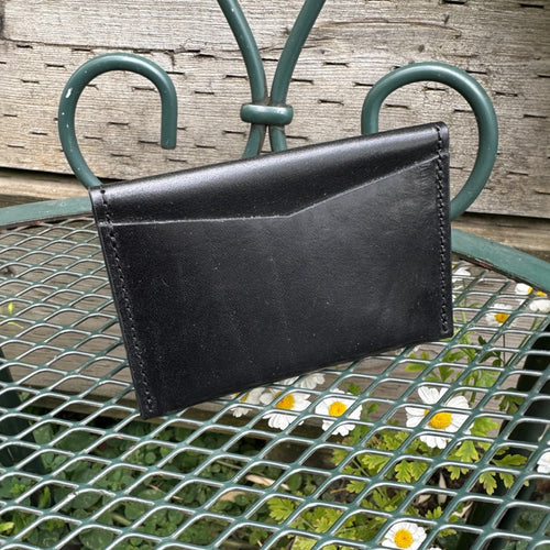 City Wallet - Black Veg Tan