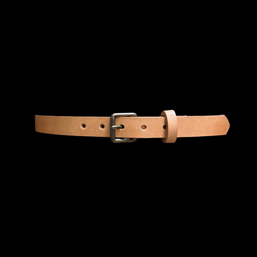 Natural Veg Tan Leather Belt